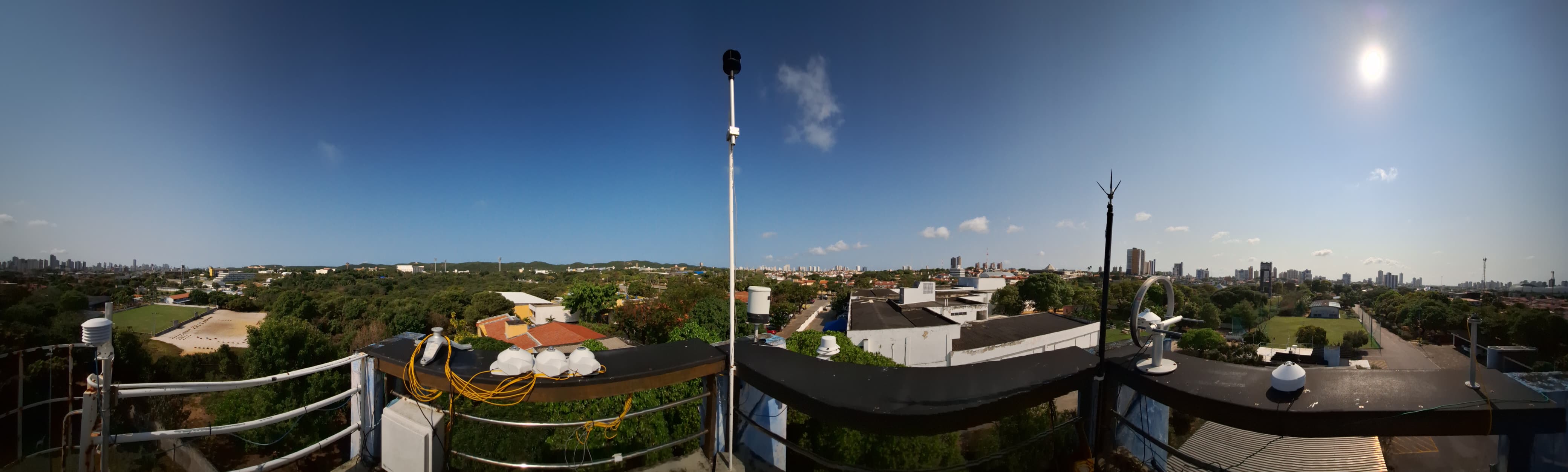 Imagem da estação solarimetrica