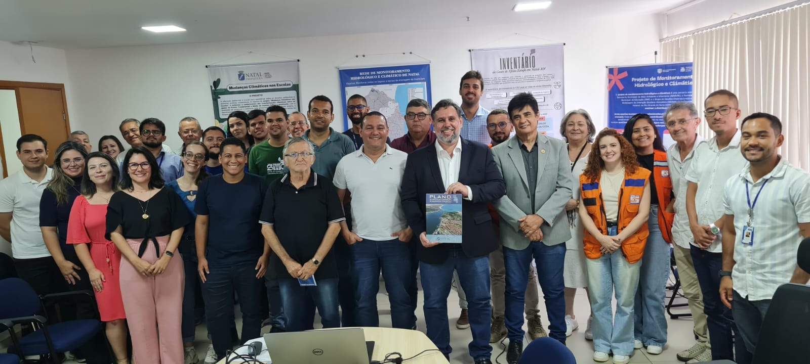 Foto dos participantes do evento