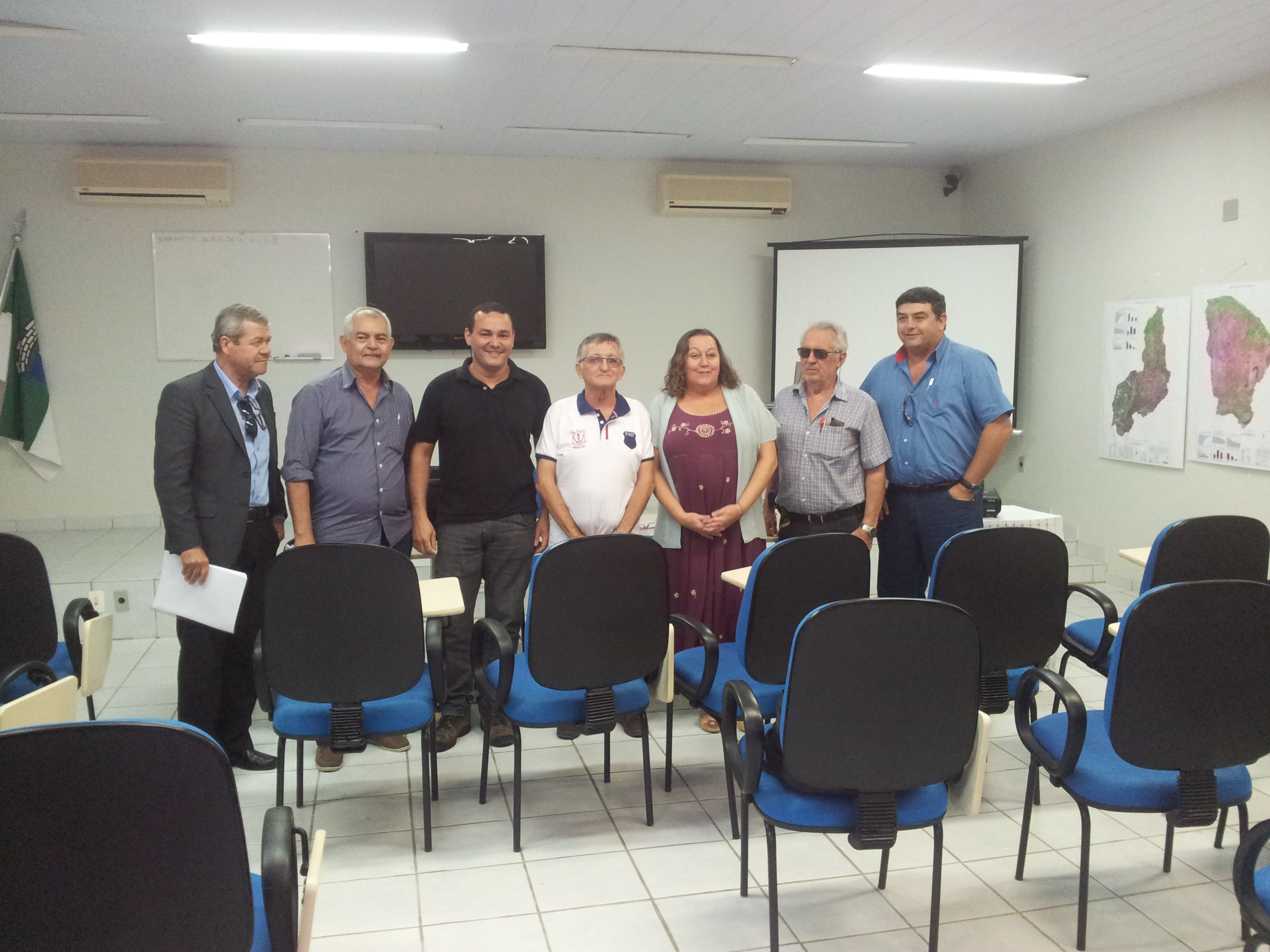 Foto da banca com o então Dr. Francisco Raimundo da Silva